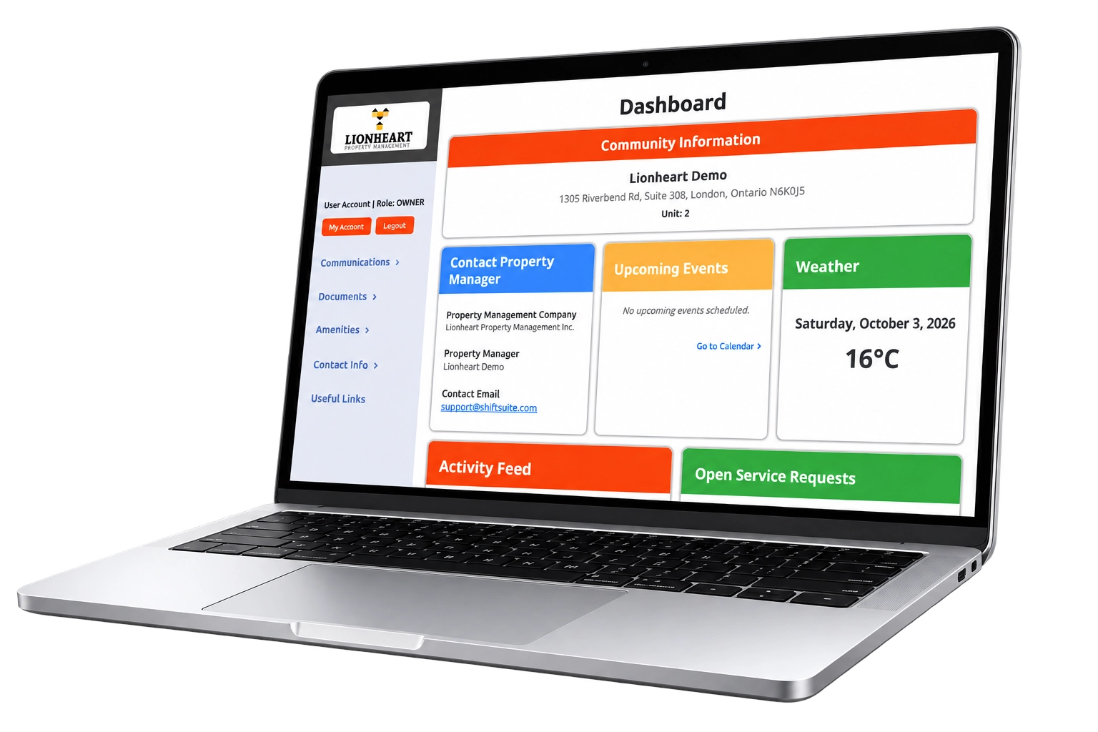 Shiftsuite owner and Director portal