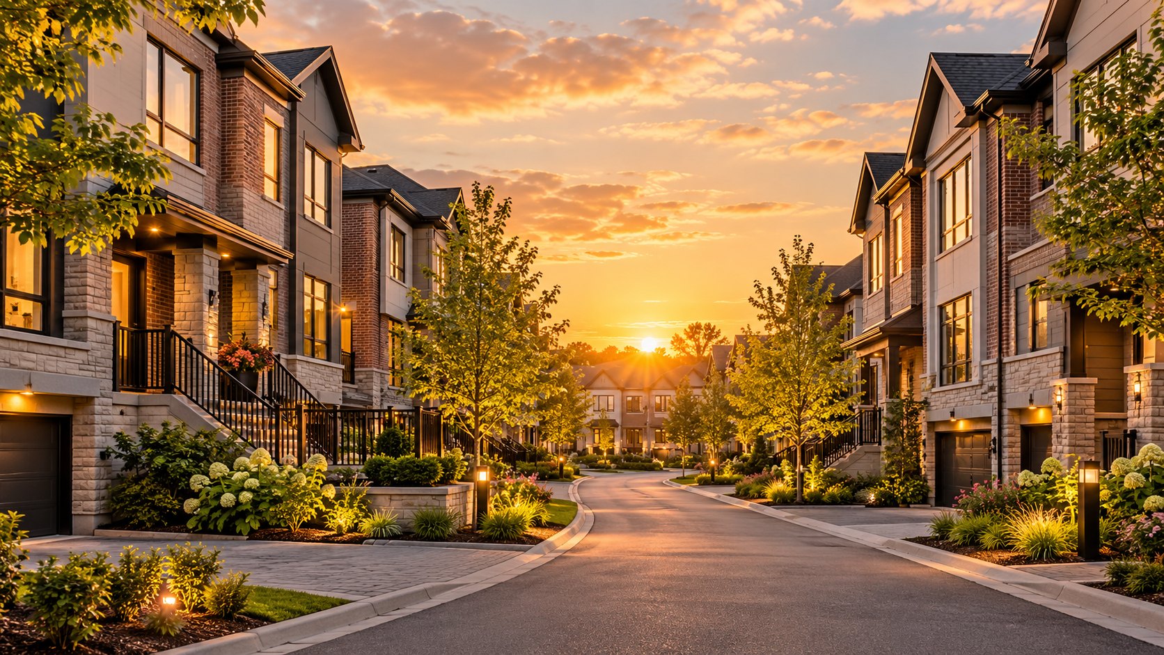 Professionally managed condominium townhouse community